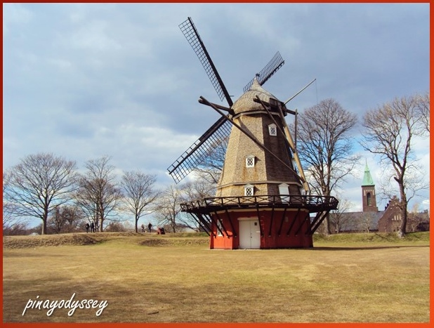 A windmill at the Kastellet